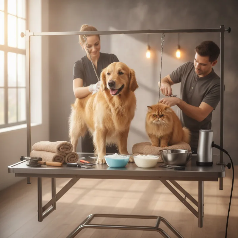 บริการอาบน้ำและตัดขน (Pet Grooming)